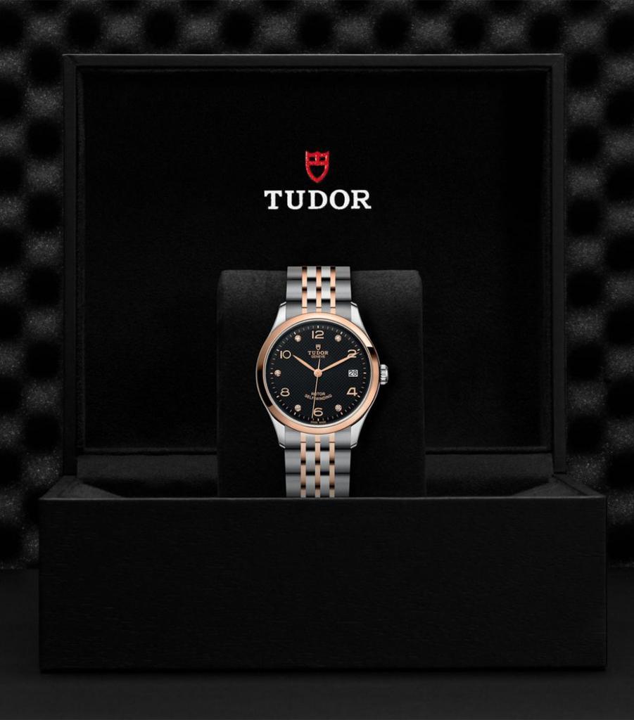 商品Tudor|1926 Stainless Steel, Rose Gold and Diamond Watch 36mm,价格¥24693,第4张图片详细描述