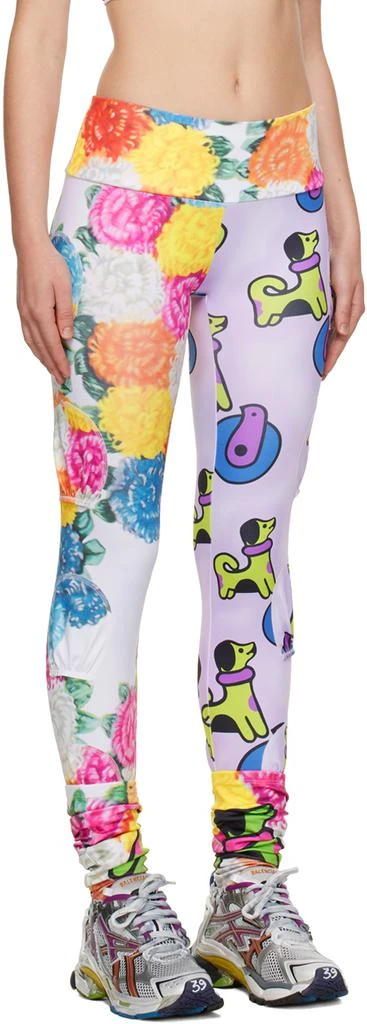 商品CHOPOVA LOWENA|SSENSE Exclusive White 'Tennis Ball' Leggings,价格¥320,第2张图片详细描述