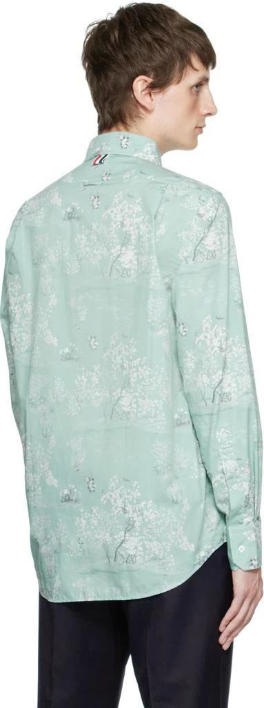 商品Thom Browne|绿色纽扣衬衫,价格¥5626,第3张图片详细描述