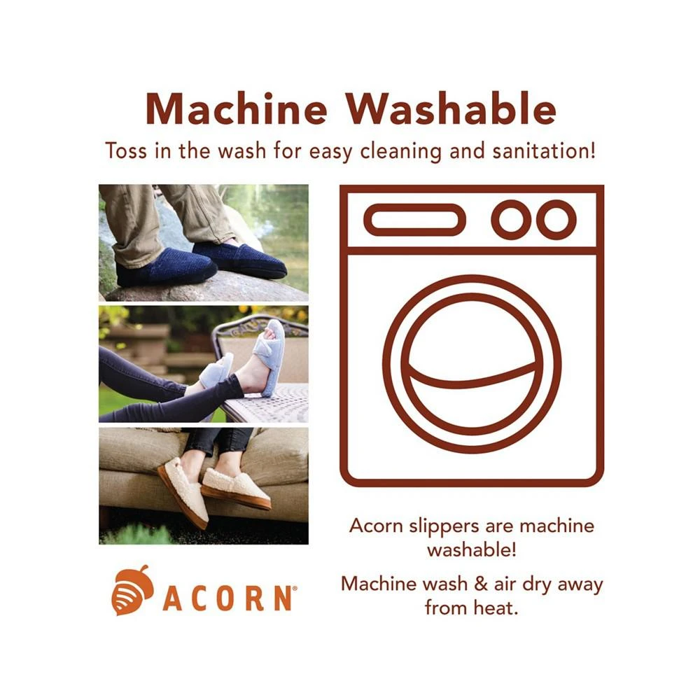 商品Acorn|Women's Adjustable Spa Wrap Slippers,价格¥217,第4张图片详细描述