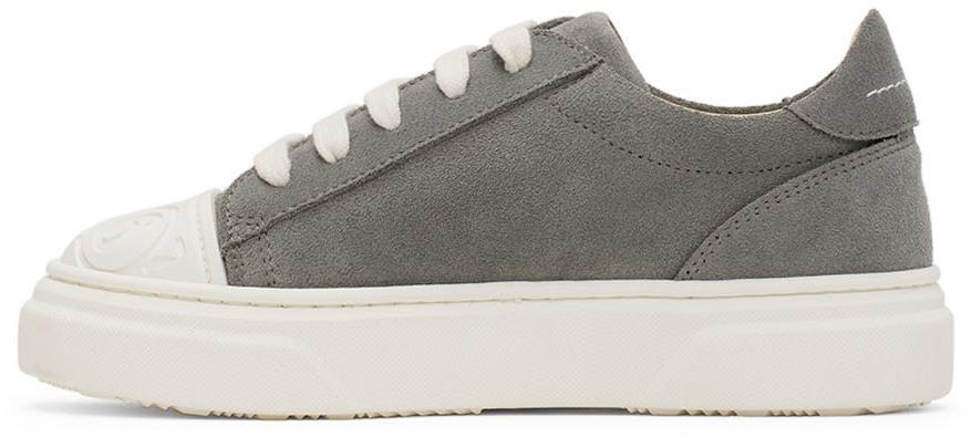 商品MAISON MARGIELA|Kids Grey Lace-Up Sneakers,价格¥1936,第5张图片详细描述