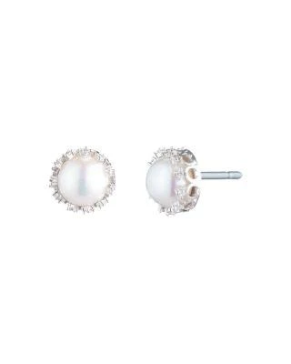 商品Carolee|Cultured Freshwater Pearl & Filigree Stud Earrings,价格¥262,第1张图片