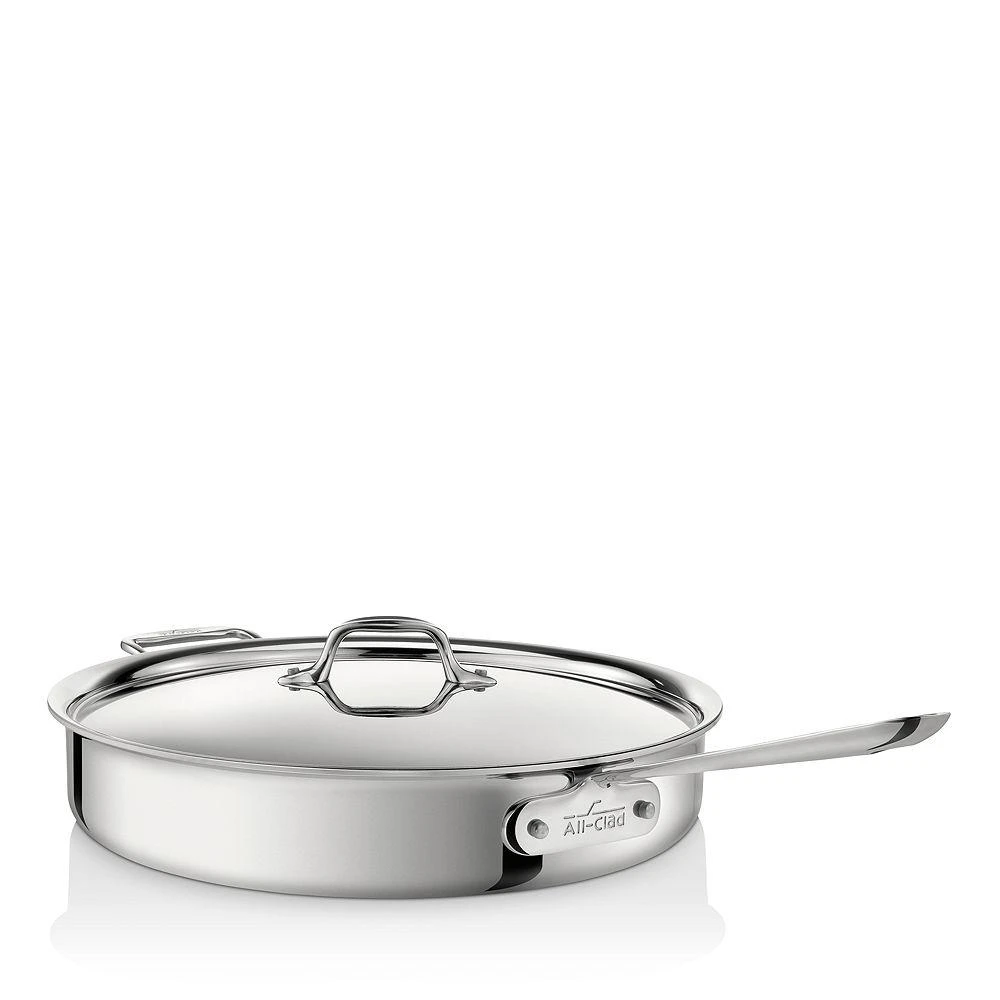 商品All-Clad|Stainless Steel 6-Quart Sauté Pan,价格¥1869,第1张图片