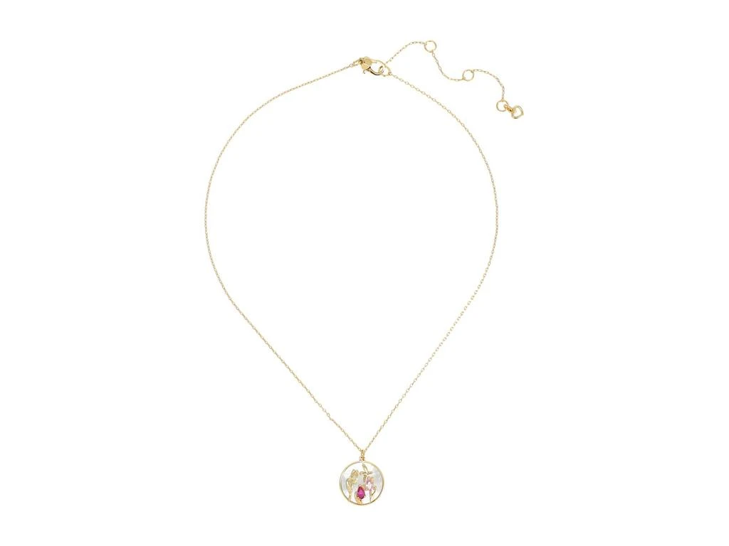 商品Kate Spade|Greenhouse Mother-of-Pearl Tulip Pendant Necklace,价格¥583,第2张图片详细描述