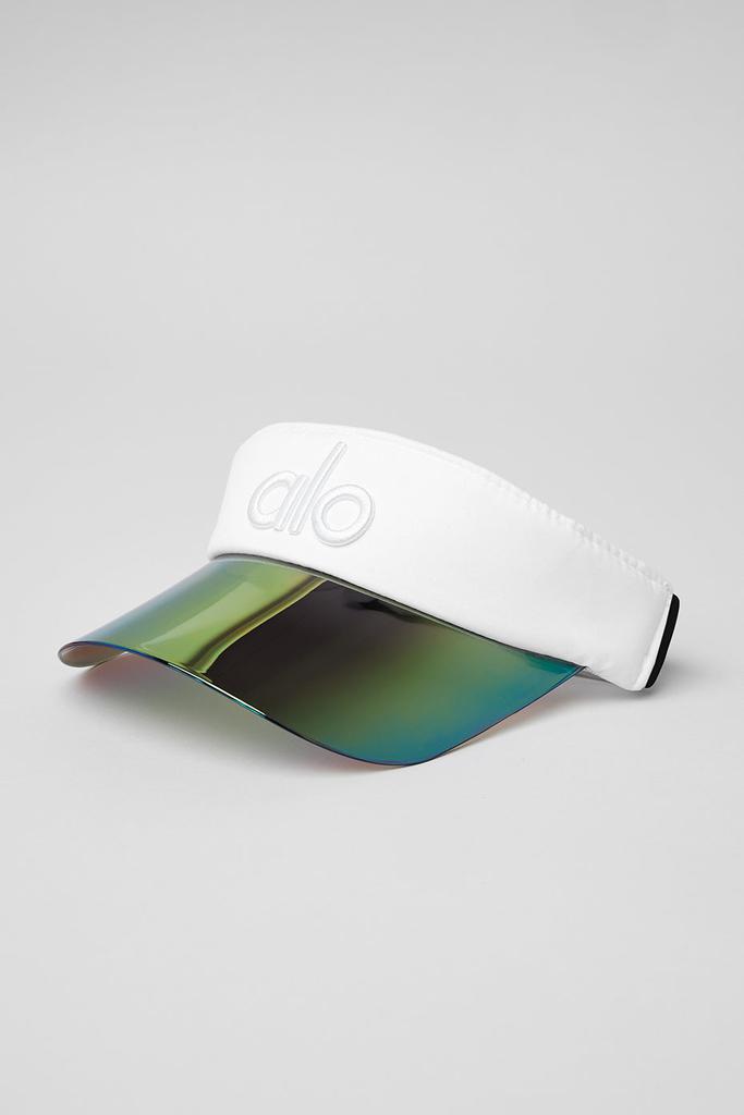 Alo Yoga | Airlift Solar Visor - White 355.13元 商品图片