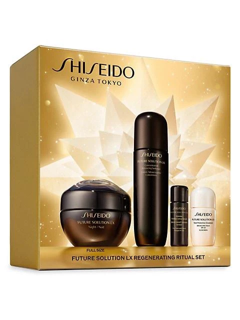 商品Shiseido|Future Solution LX 4-Piece Regenerating Ritual Skincare Set,价格¥2158,第3张图片详细描述