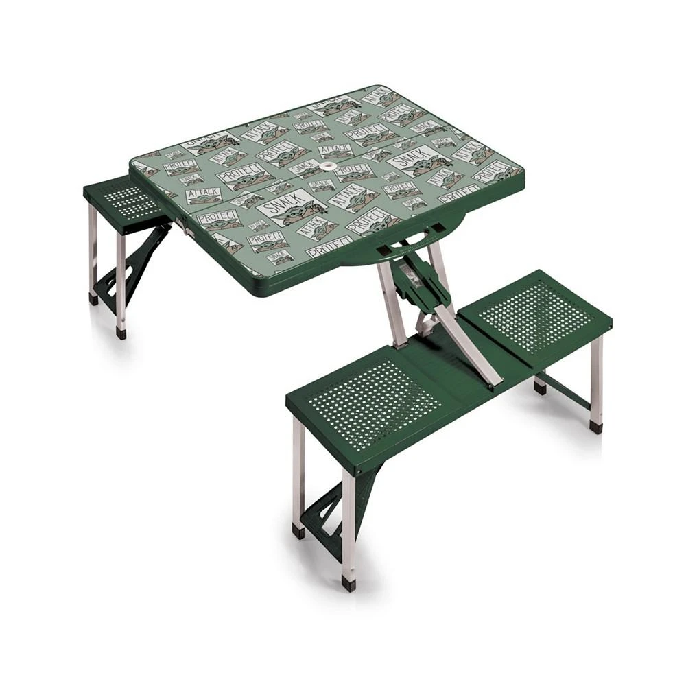 商品ONIVA|Mandalorian The Child Picnic Table Portable Folding Table with Seats,价格¥1166,第1张图片