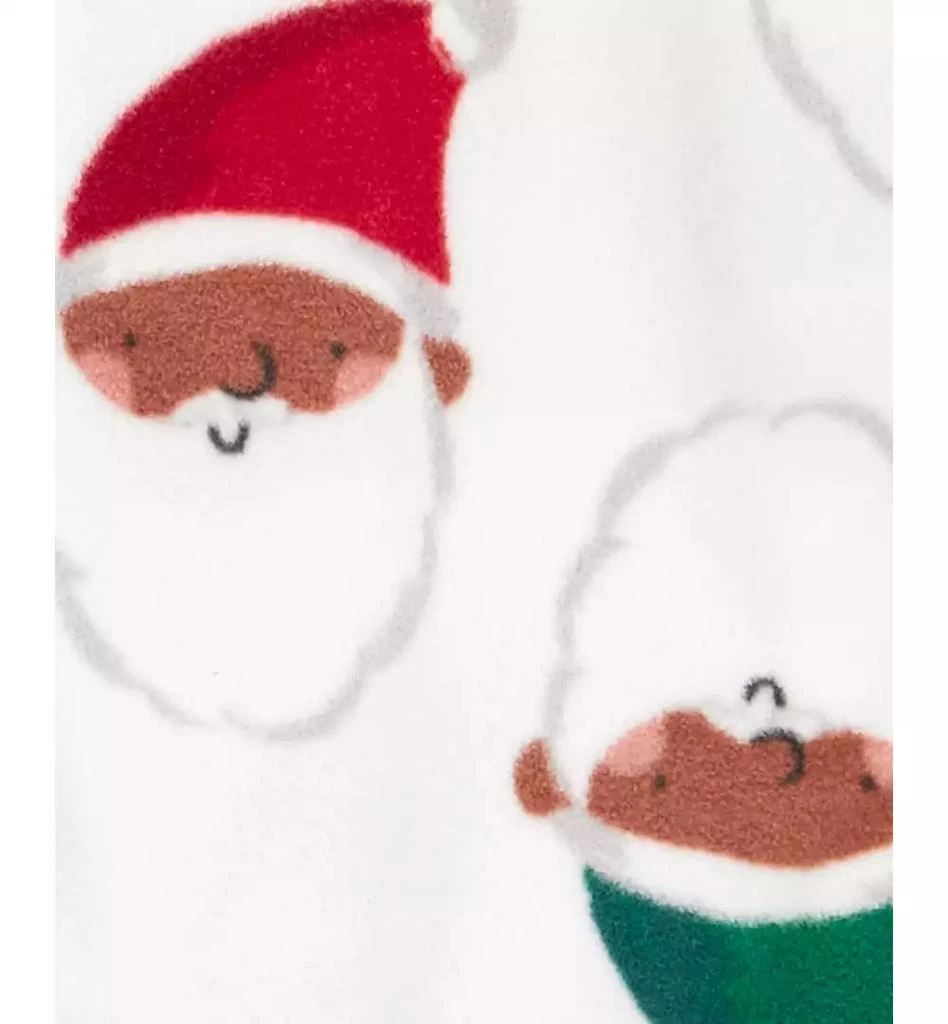 商品Carter's|Baby 1-Piece Santa Fleece Footed Pajamas,价格¥84,第3张图片详细描述