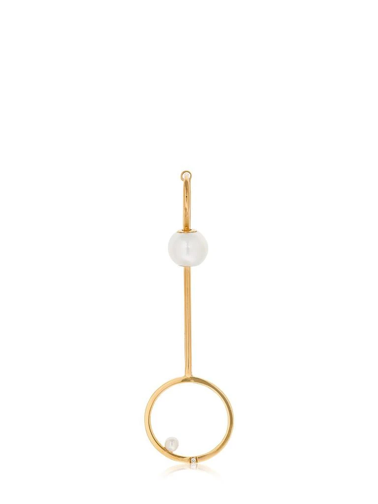 商品DELFINA DELETTREZ|Soap Bubbles Twin Hoop Mono Earring,价格¥9884,第1张图片