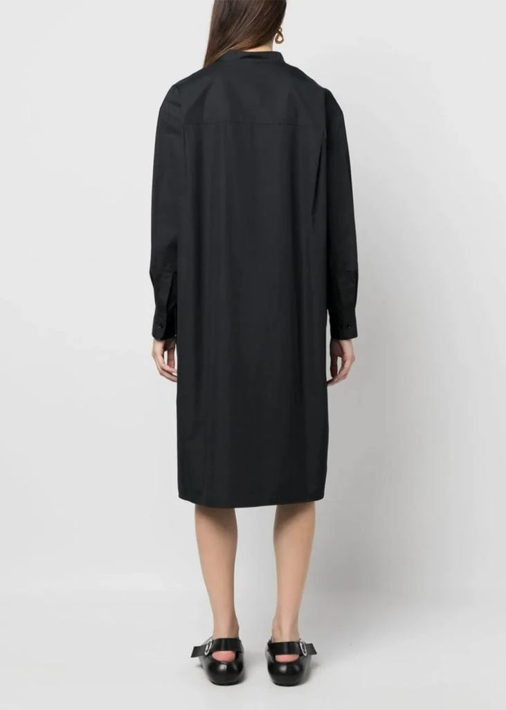 商品Lemaire|Lemaire Black Officer Collar Shirt Dress,价格¥3317,第4张图片详细描述