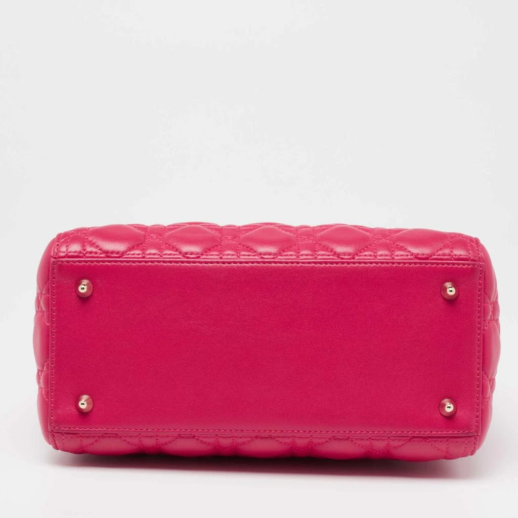 Dior Pink Cannage Leather Medium Lady Dior Tote 商品