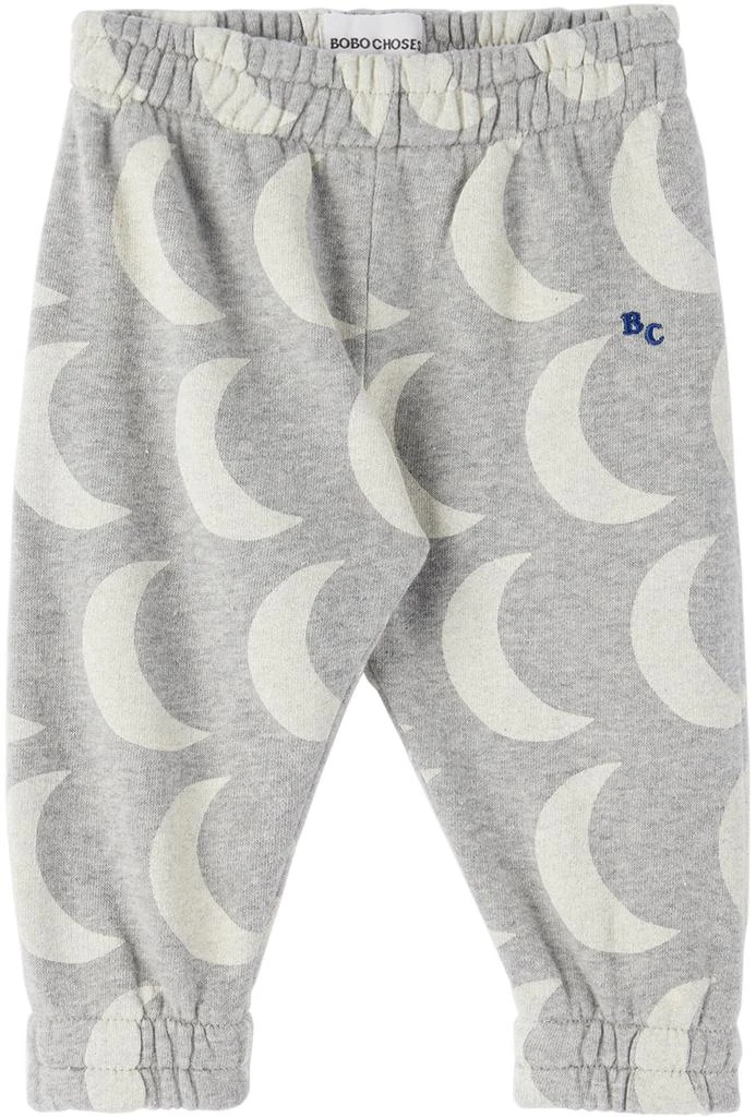 商品BOBO CHOSES|Baby Gray Moon Lounge Pants,价格¥352,第1张图片