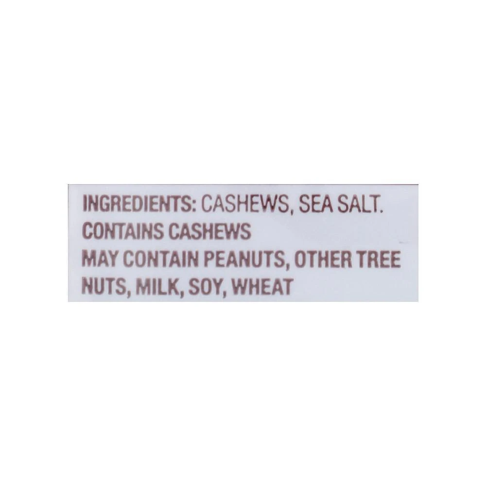 商品Back To Nature|Cashew - Sea Salt Roasted Jumbo - Case of 9 - 9 oz.,价格¥763,第2张图片详细描述