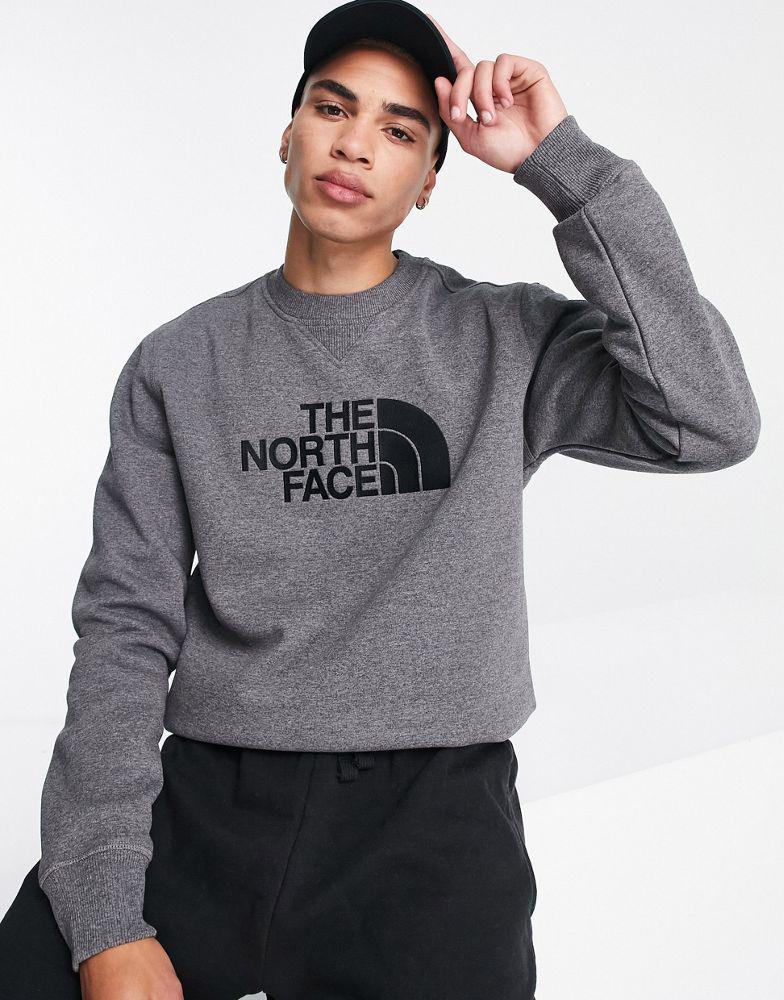 商品The North Face|The North Face Drew Peak sweatshirt in grey,价格¥370,第5张图片详细描述