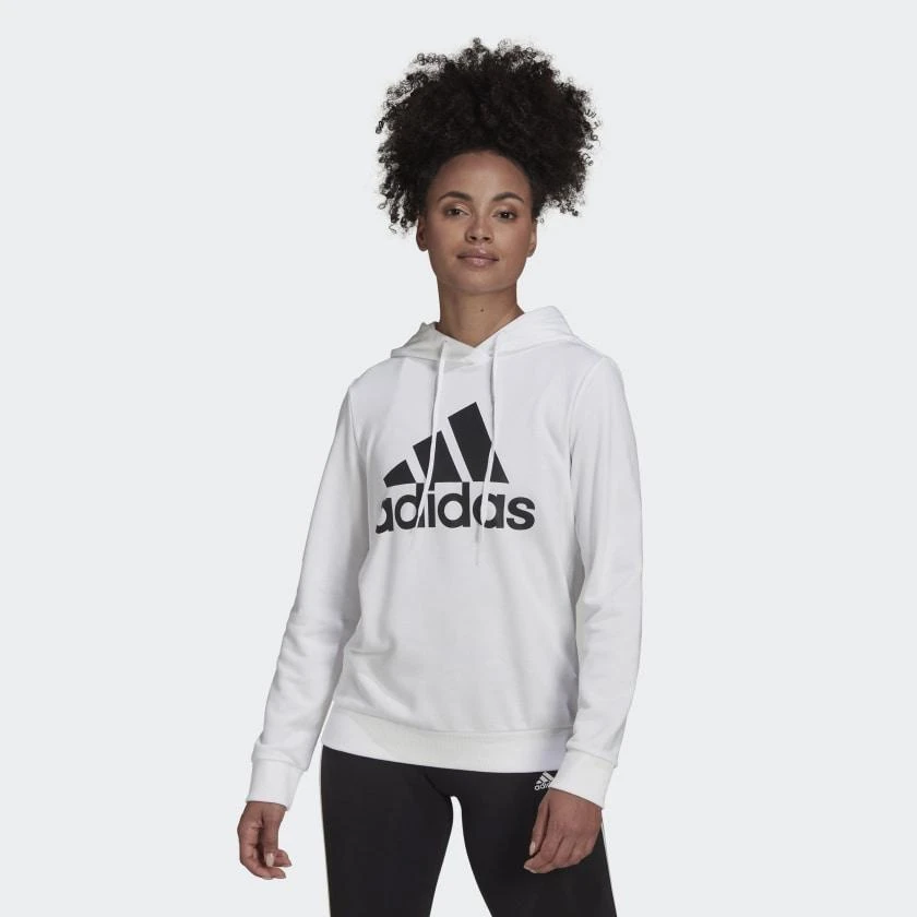 商品Adidas|Women's adidas Essentials Relaxed Logo Hoodie,价格¥280,第2张图片详细描述