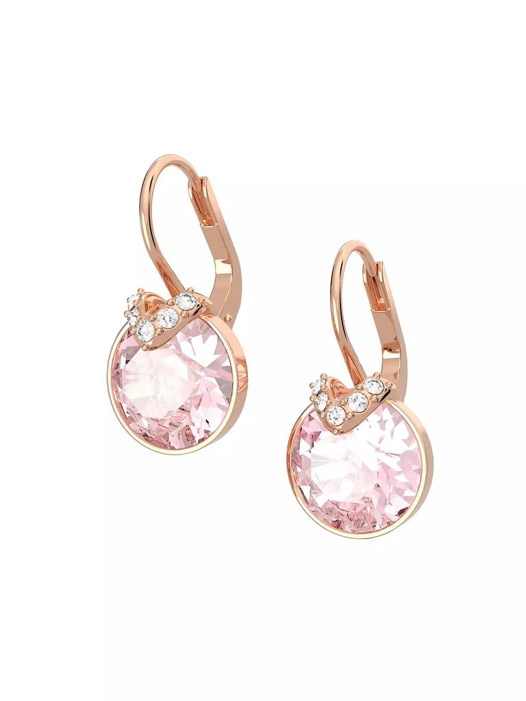 商品Swarovski|Bella Rose Gold-Tone Plated V-Drop Earrings,价格¥743,第2张图片详细描述