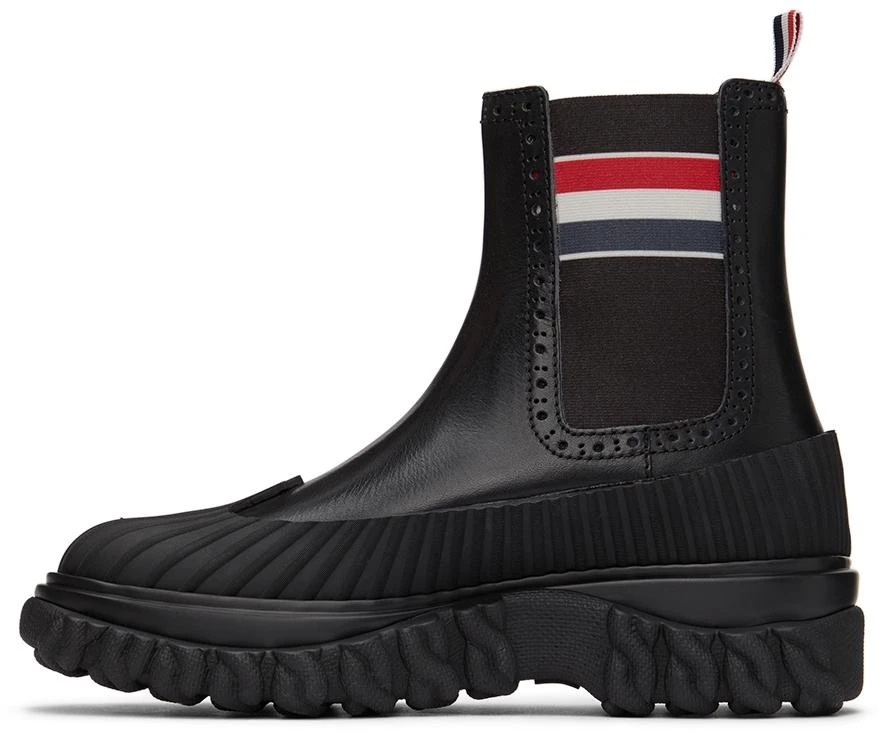 商品Thom Browne|Black Duck Chelsea Boots,价格¥2954,第3张图片详细描述
