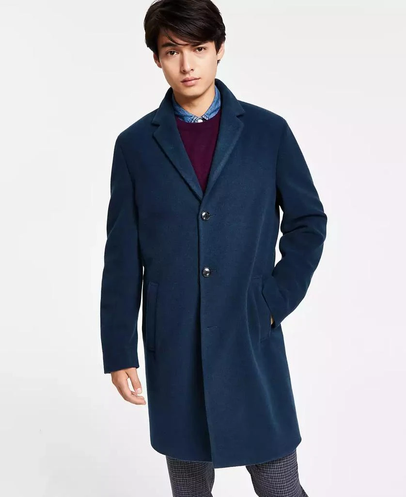 商品Tommy Hilfiger|Tommy Hilfiger 男士羊绒大衣,价格¥884,第3张图片详细描述