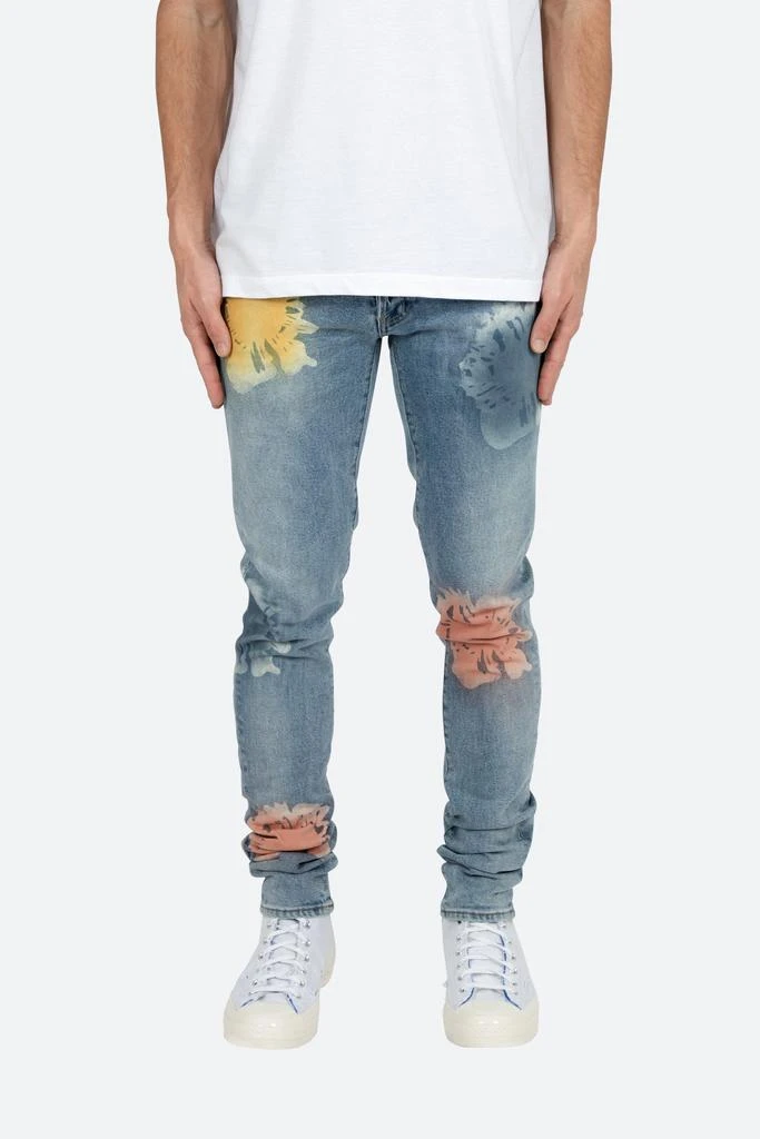 商品MNML|M360 Burst Slim Denim - Light Blue,价格¥287,第1张图片
