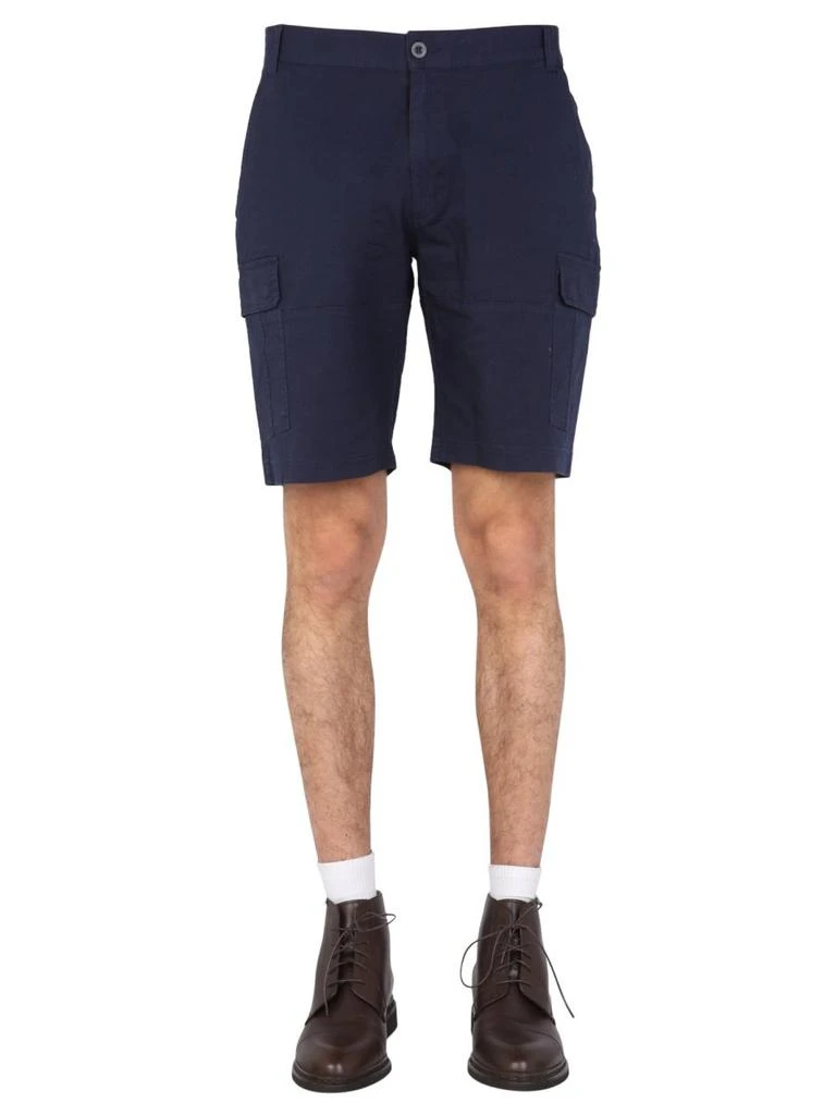 商品Saint James|Saint James Pocket Detailed Bermuda Shorts,价格¥422,第1张图片