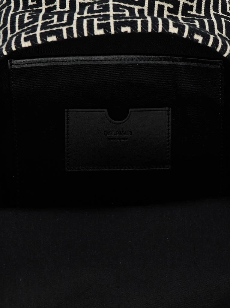 商品Balmain|Balmain Logo Detailed Monogram Backpack,价格¥8447,第4张图片详细描述
