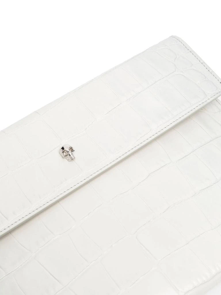 商品Alexander McQueen|ALEXANDER MCQUEEN Envelope leather pouch,价格¥2452,第5张图片详细描述