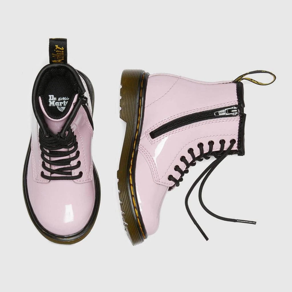 商品Dr. Martens|Dr. Martens Toddlers' 1460 Patent Lamper Lace Up Boots - Pale Pink,价格¥402,第3张图片详细描述