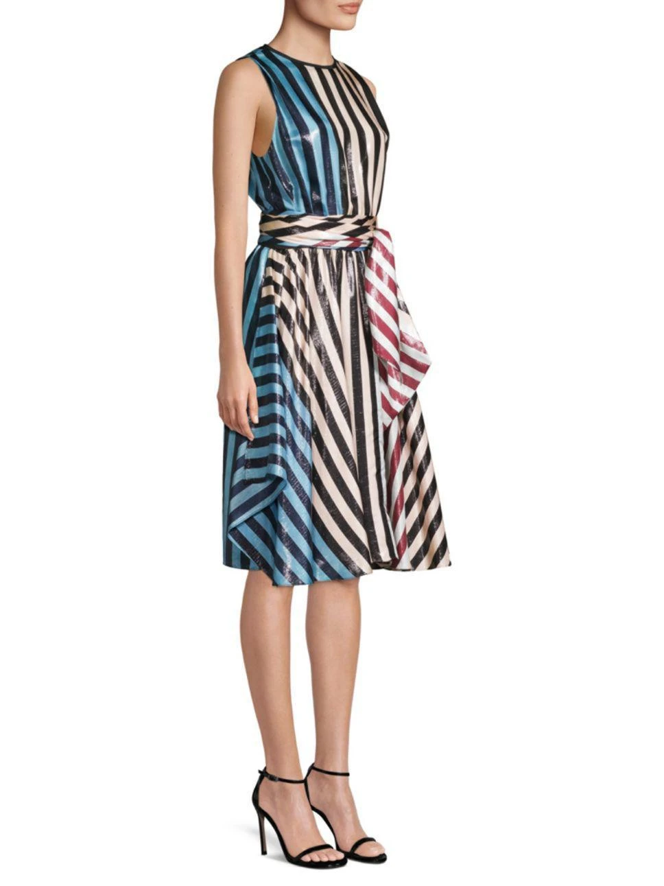 商品Diane von Furstenberg|Striped Silk Dress,价格¥1051,第2张图片详细描述