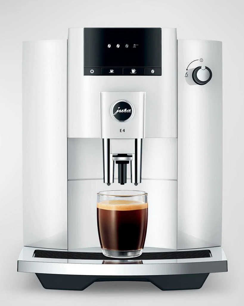 商品JURA|E4 Piano White Coffee & Espresso Machine,价格¥9945,第1张图片
