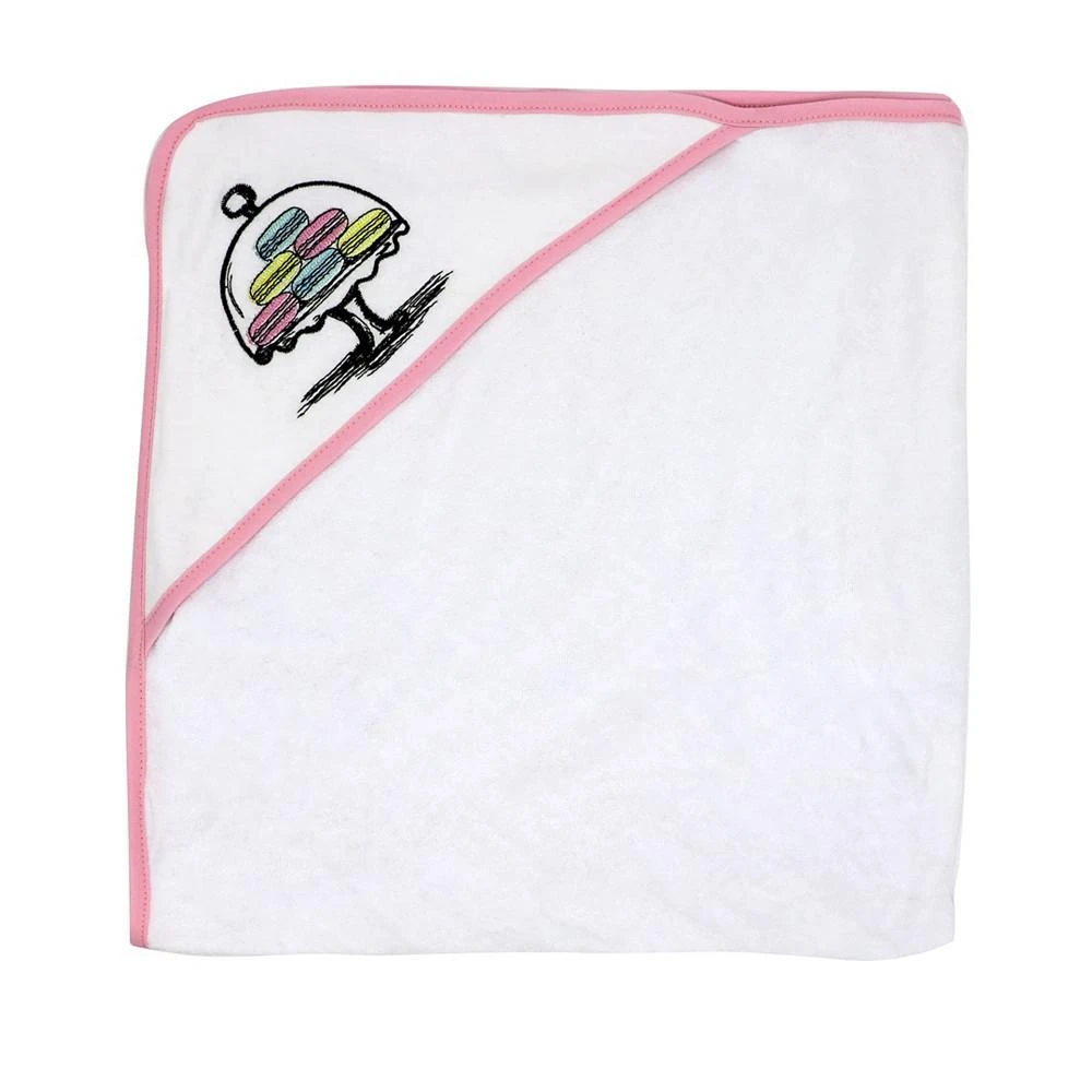 商品Tendertyme|Baby Girls Hooded Towel Set, Pack of 2,价格¥172,第4张图片详细描述