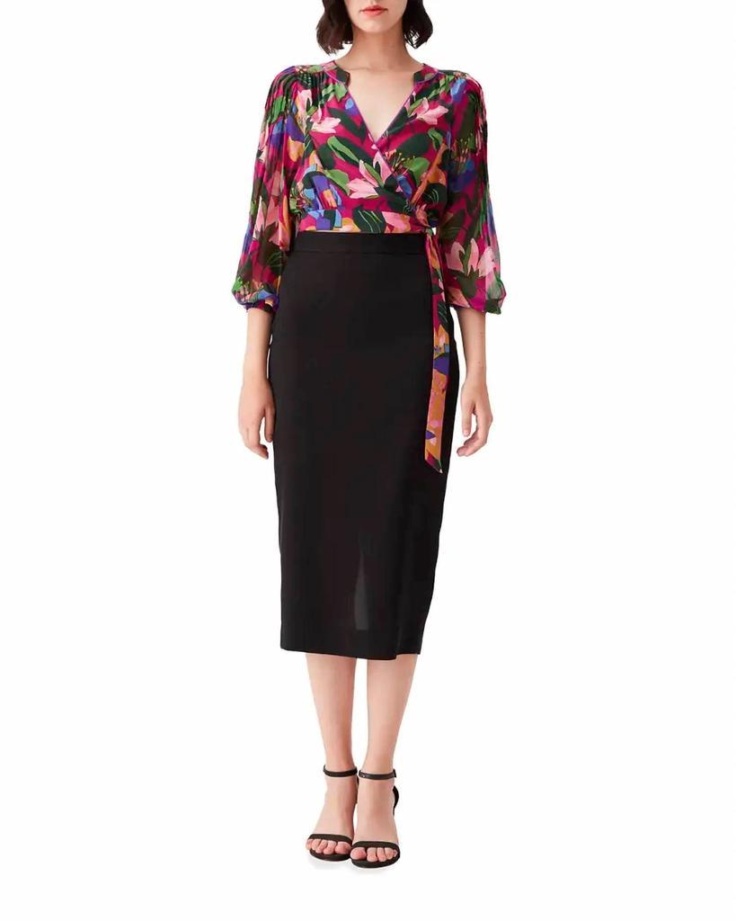 商品Diane von Furstenberg|Irene Top In Oasis,价格¥1532,第3张图片详细描述