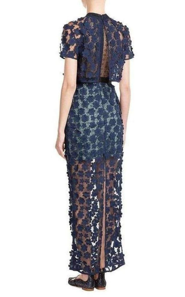 商品Self Portrait|Overlay Lace Maxi Dress,价格¥3040,第3张图片详细描述