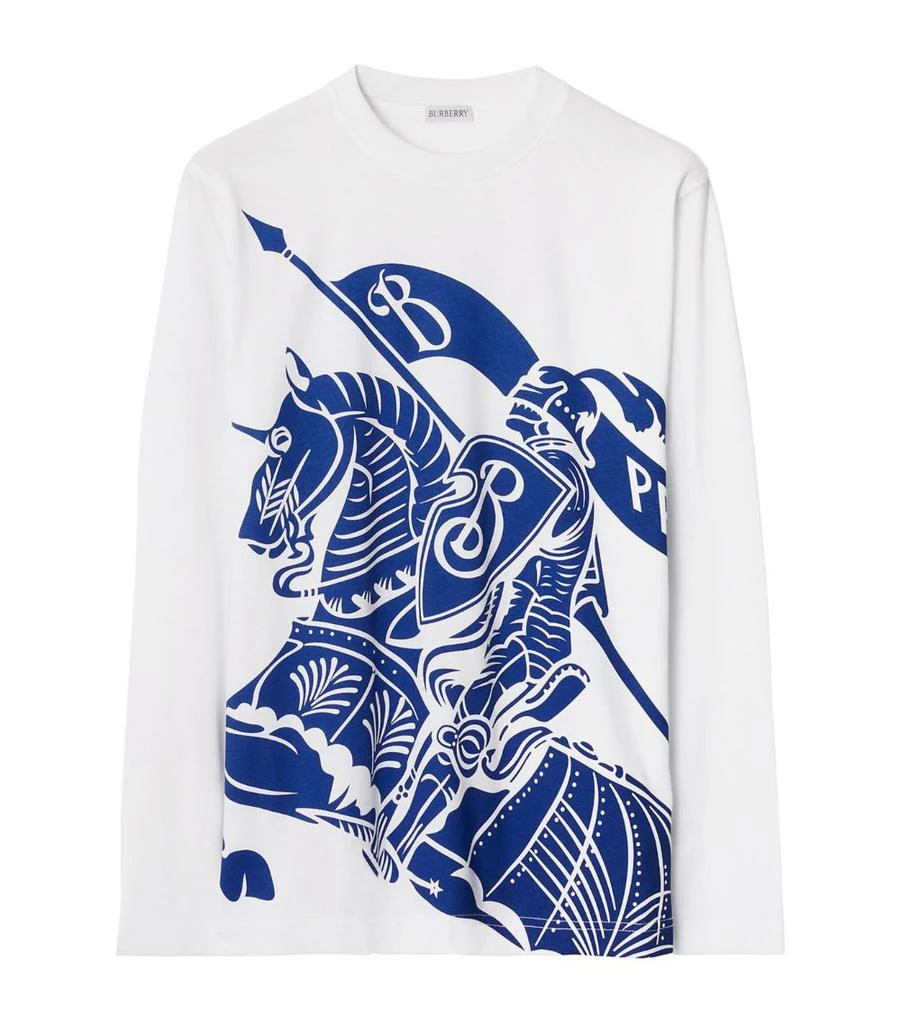 商品Burberry|Long-Sleeve EKD T-Shirt,价格¥6549,第1张图片