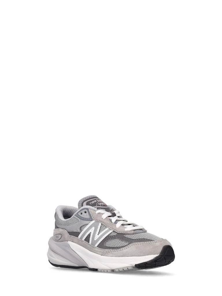 商品New Balance|990 V6 Suede & Mesh Lace-up Sneakers,价格¥628,第1张图片详细描述