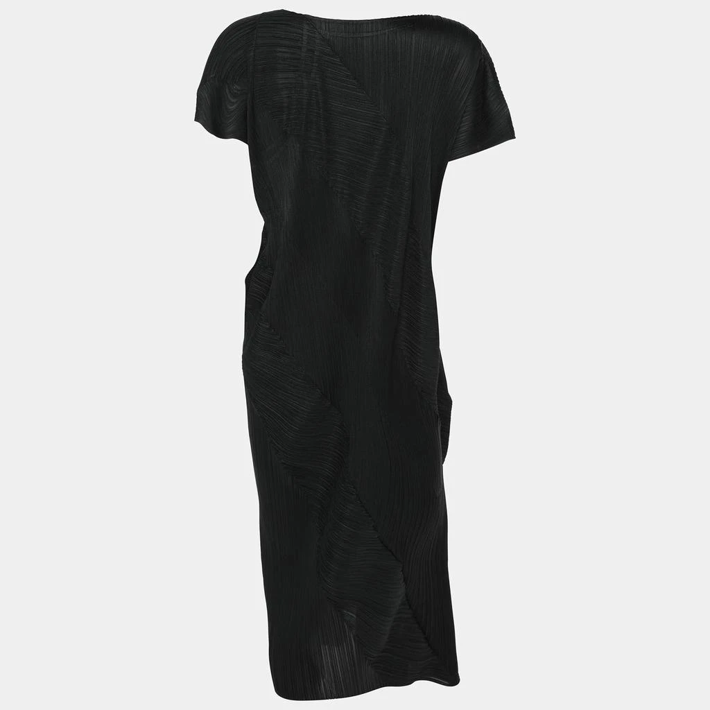 商品Issey Miyake|Pleats Please by Issey Miyake Black Plisse Dress M,价格¥2517,第2张图片详细描述