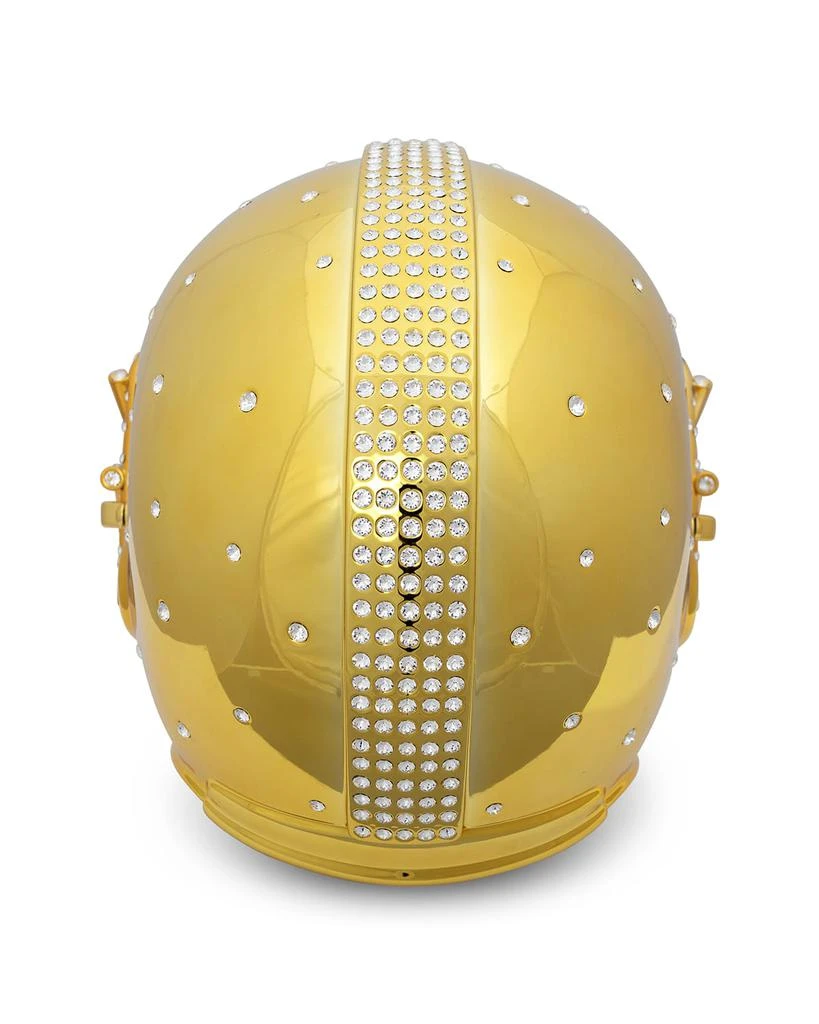 商品Crystamas|Golden Swarovski Football Helmet Decor,价格¥26980,第4张图片详细描述
