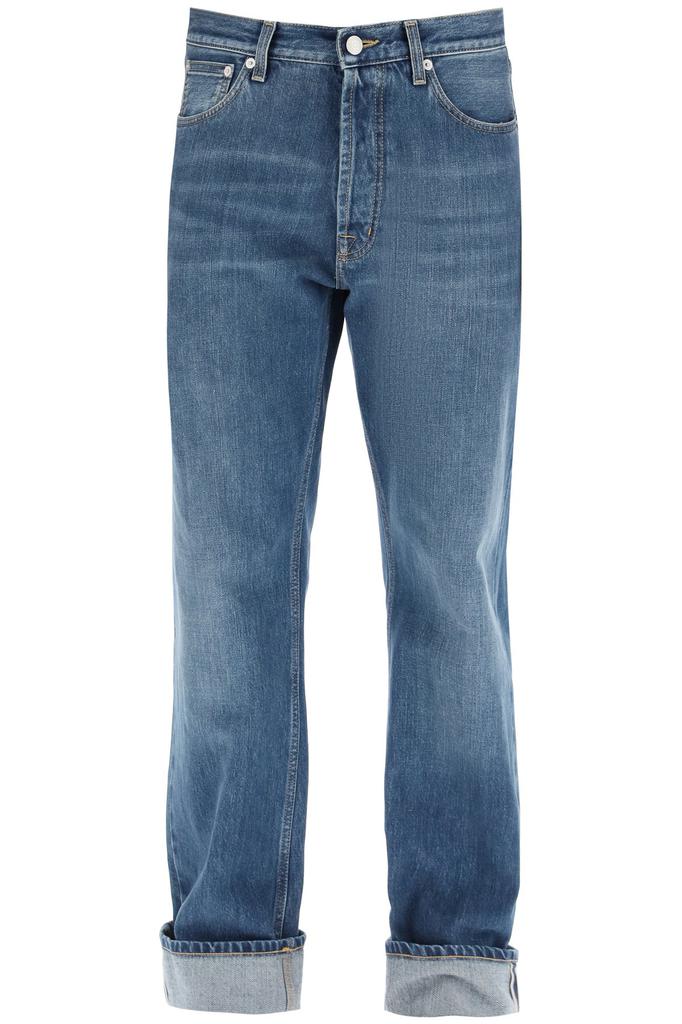 Alexander mcqueen jeans with decorative selvedge商品第1张图片规格展示