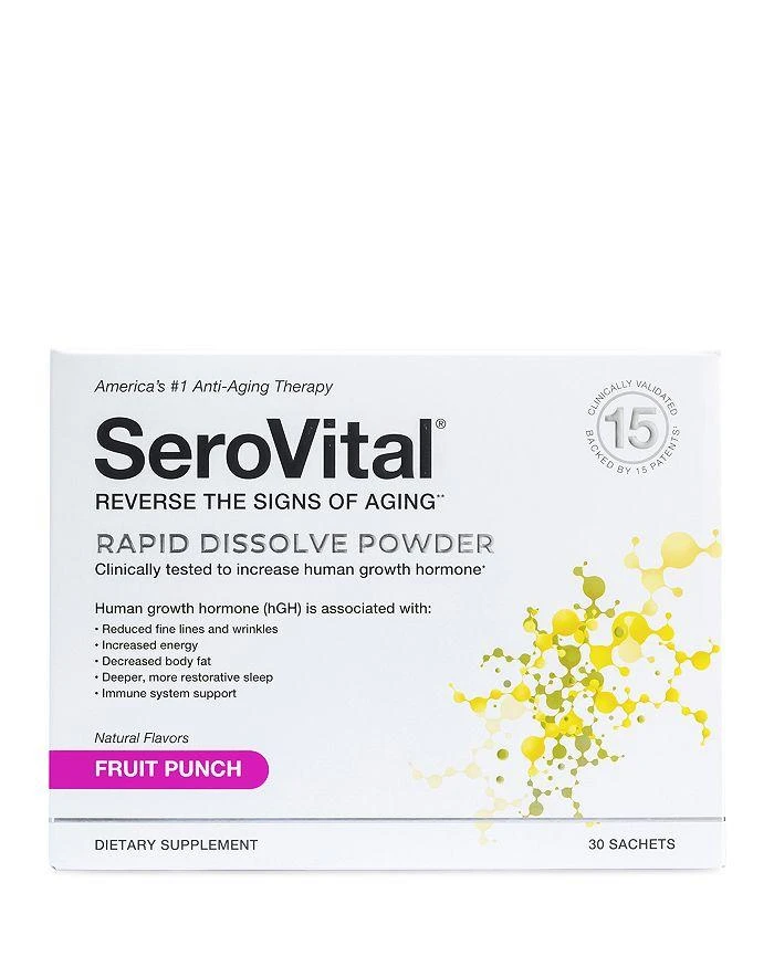 商品SeroVital|Rapid Dissolve Powder, Fruit Punch,价格¥741,第1张图片