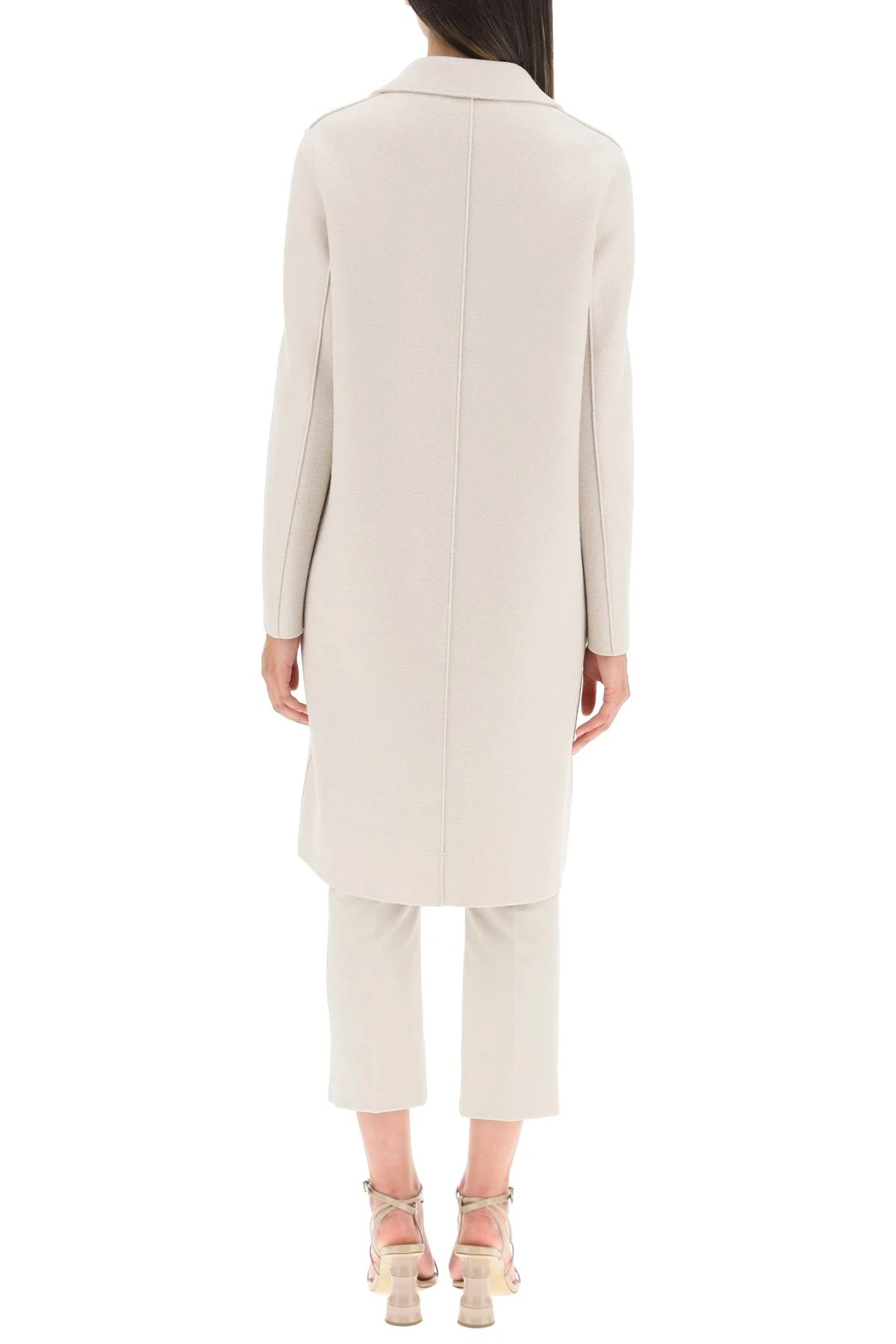 商品【商品预售7天】 Harris Wharf London|Harris Wharf London 女士大衣 A1331MLK412 米白色,价格¥2908,第4张图片详细描述