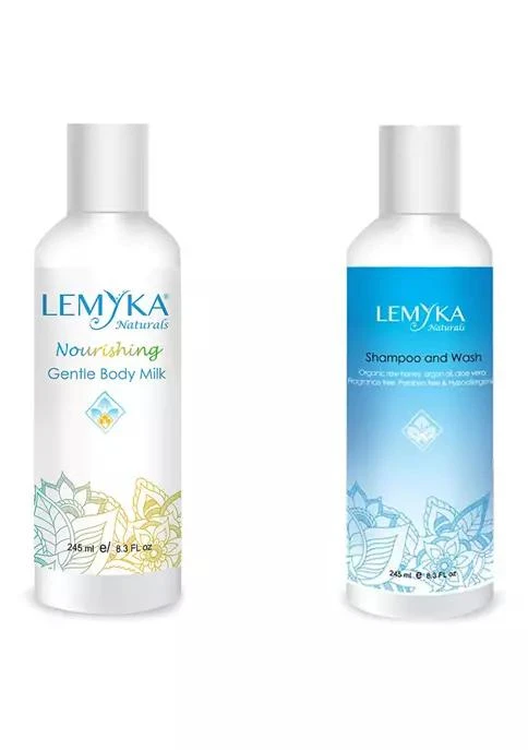 商品Lemyka|Baby 2 Pack Body Milk with Wash,价格¥353,第1张图片