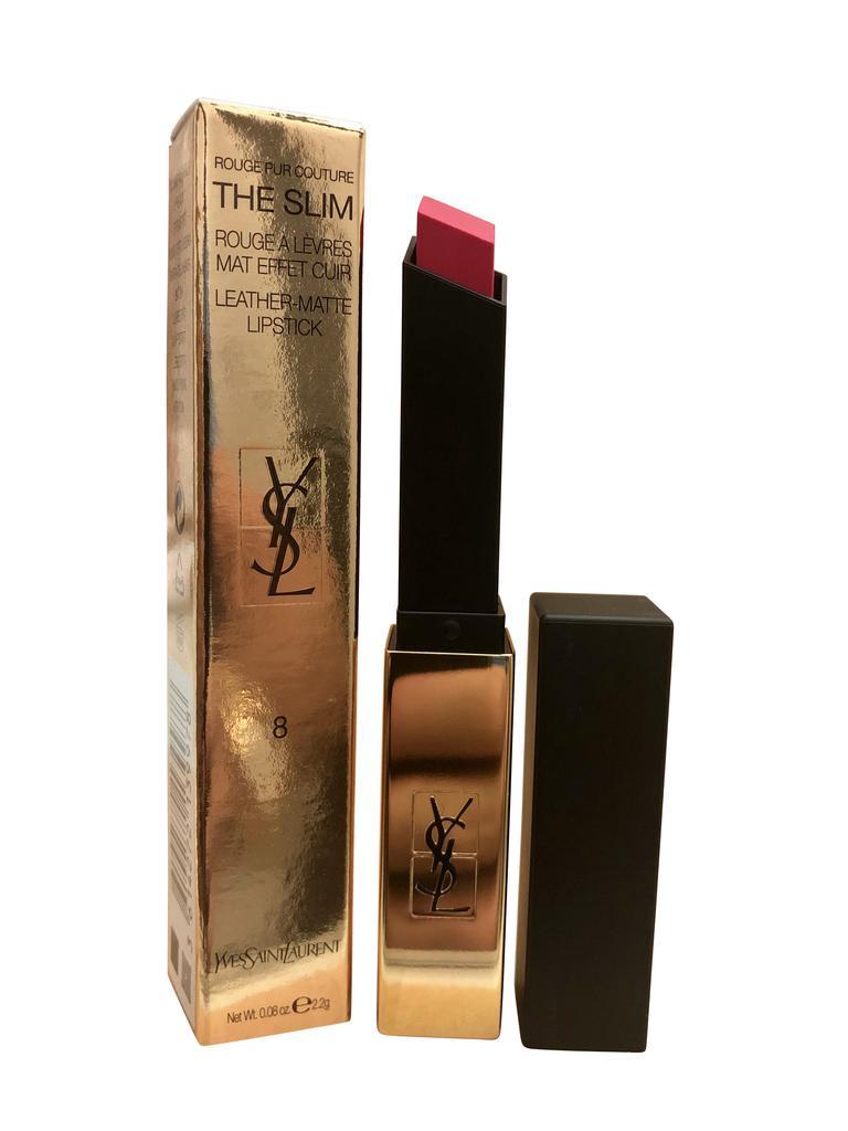 商品Yves Saint Laurent|Yves Saint Laurent  Rouge Pur Couture The Slim Leather Matte Lipstick 8 Contraty Fuchsia 0.08 OZ,价格¥210,第1张图片