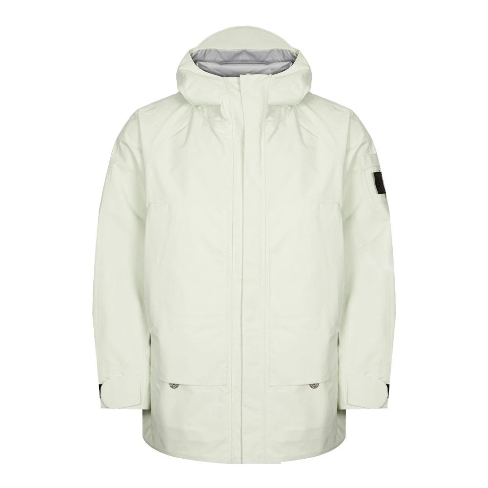 商品Stone Island|Stone Island Shadow Project Gore-Tex Opaque R-Nylon Parka - Light Green,价格¥5214,第1张图片