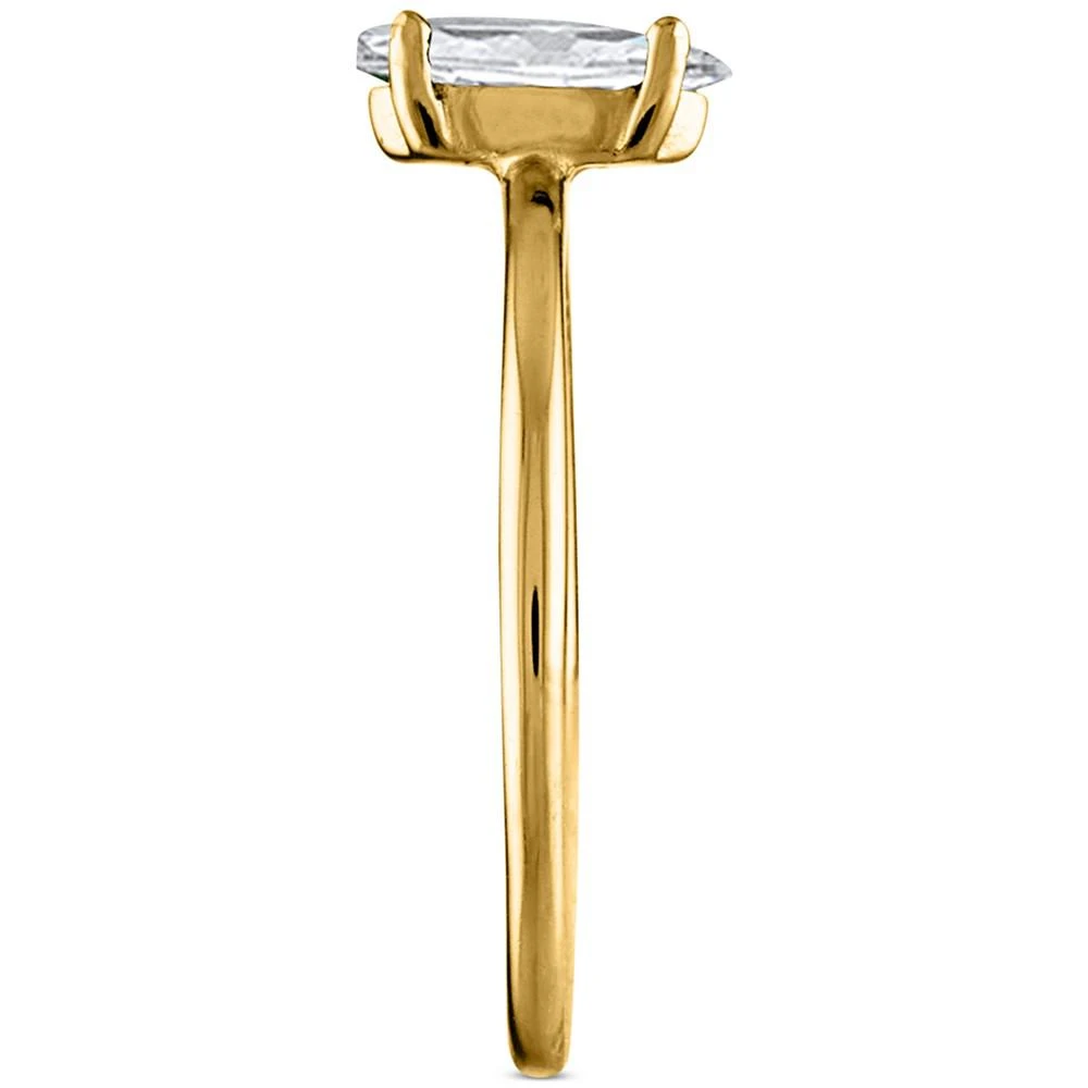 商品OMA THE LABEL|Smaragd 18k Gold-Plated Cubic Zirconia Adjustable Ring,价格¥642,第4张图片详细描述