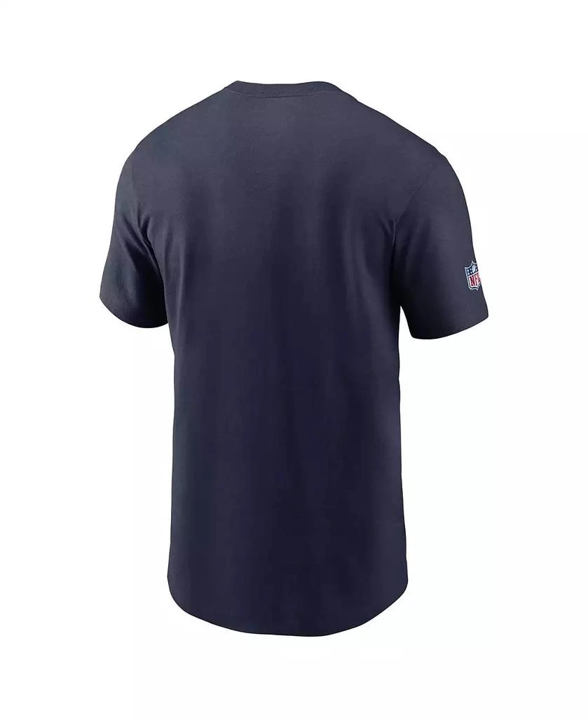 商品NIKE|Men's College Navy Seattle Seahawks Infograph Lockup Performance T-shirt,价格¥244,第3张图片详细描述