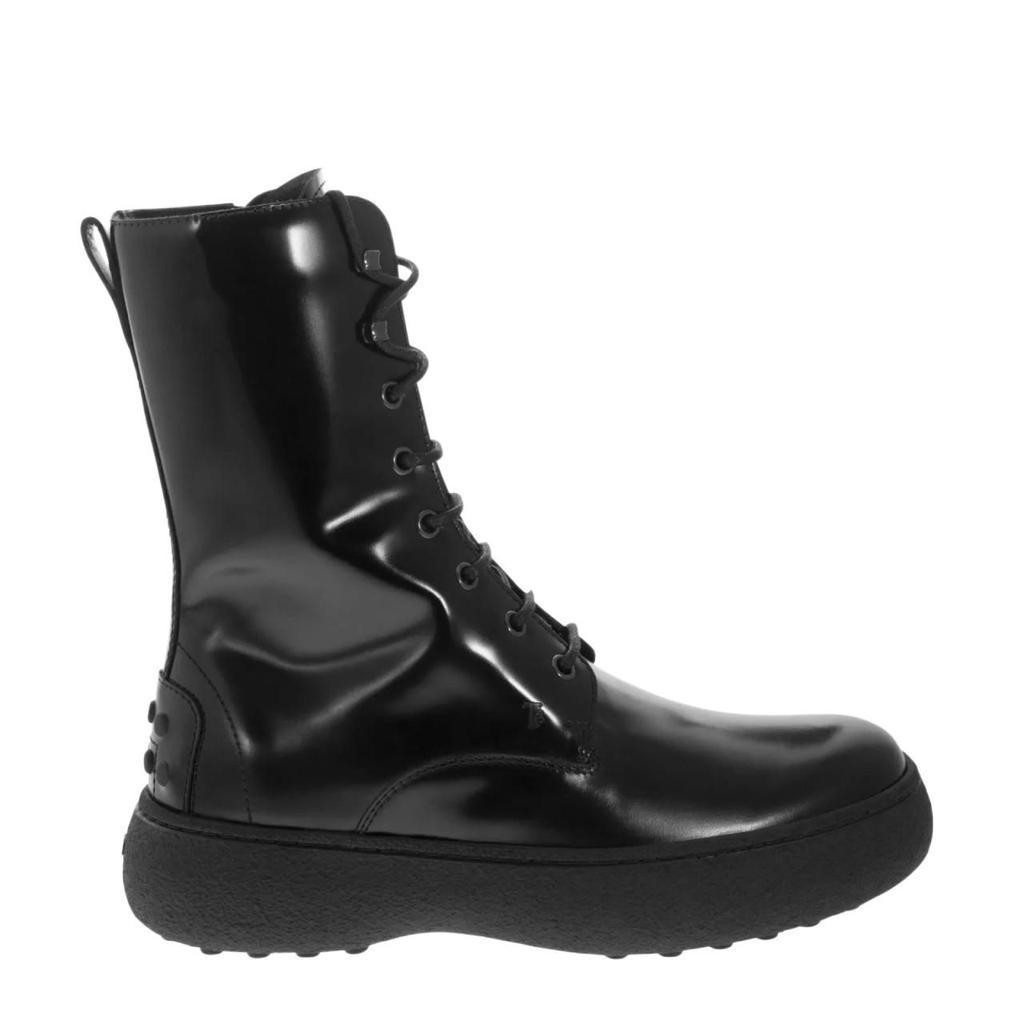 商品Tod's|Tod's Women's  Black Other Materials Boots,价格¥7010,第1张图片