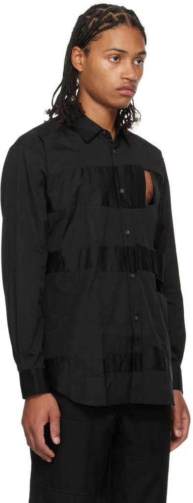 商品Comme des Garcons|黑色镂空衬衫,价格¥3146,第2张图片详细描述