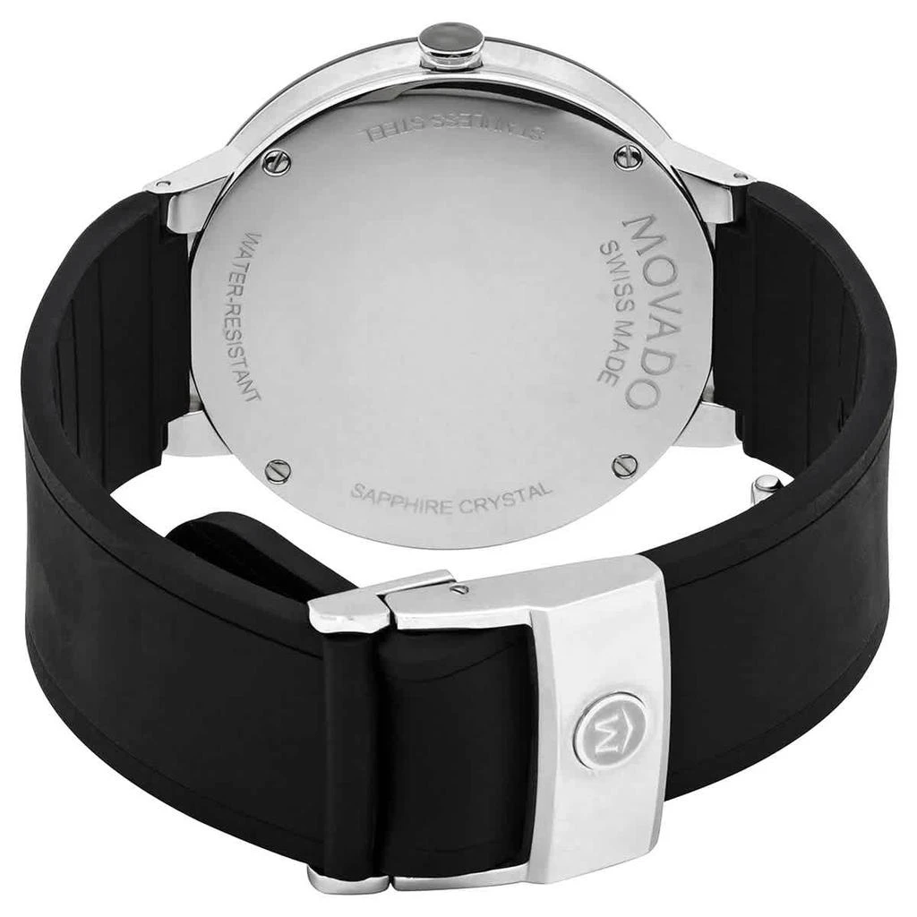 商品Movado|Movado Sapphire Quartz Black Dial Mens Watch 0607406,价格¥2814,第3张图片详细描述