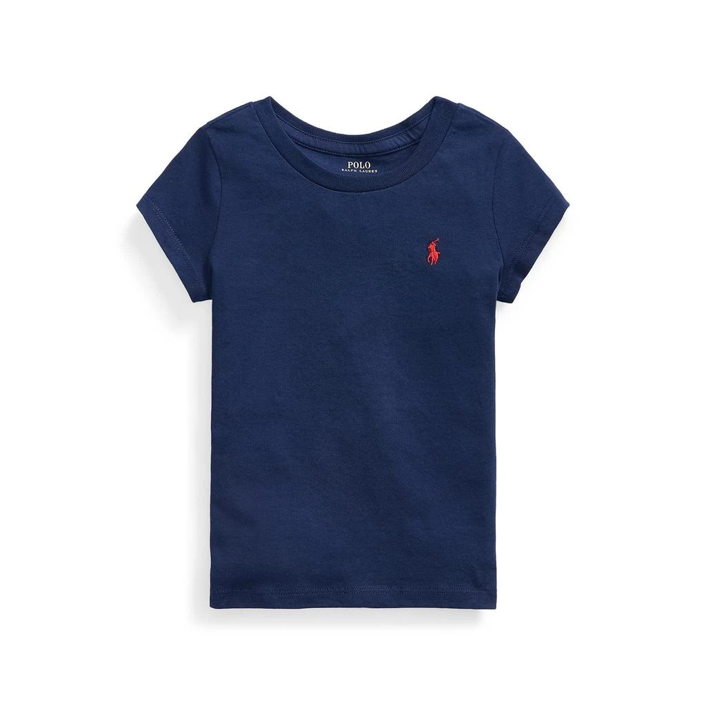 商品Ralph Lauren|Short Sleeve Jersey T-Shirt (Little Kids),价格¥224,第1张图片