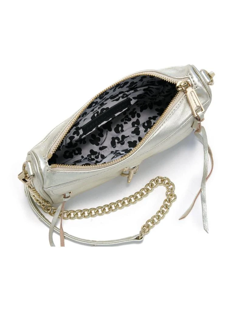 商品Rebecca Minkoff|迷你皮革链条斜挎包,价格¥1462,第2张图片详细描述