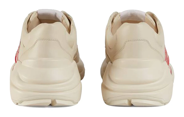 商品[国内直发] Gucci|古驰 Rhyton GG标志厚底 低帮 老爹鞋 女款 象牙白,价格¥6058,第6张图片详细描述